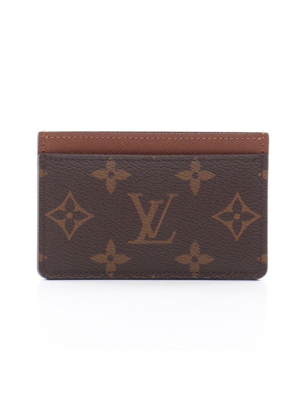 Louis Vuitton Card Case Porte Cartes Simple Monogram Leather